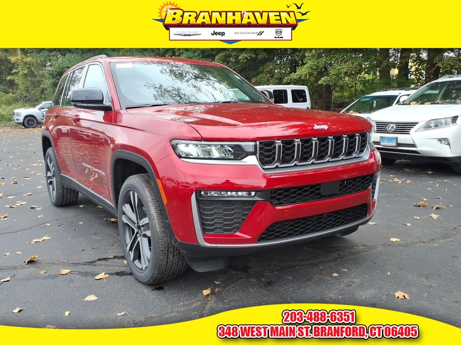New 2027 Red Hot Pearlcoat Jeep Limited image 1
