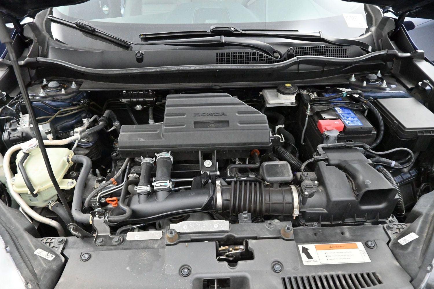 Used 2022 Obsidian Blue Pearl Honda EX image 35