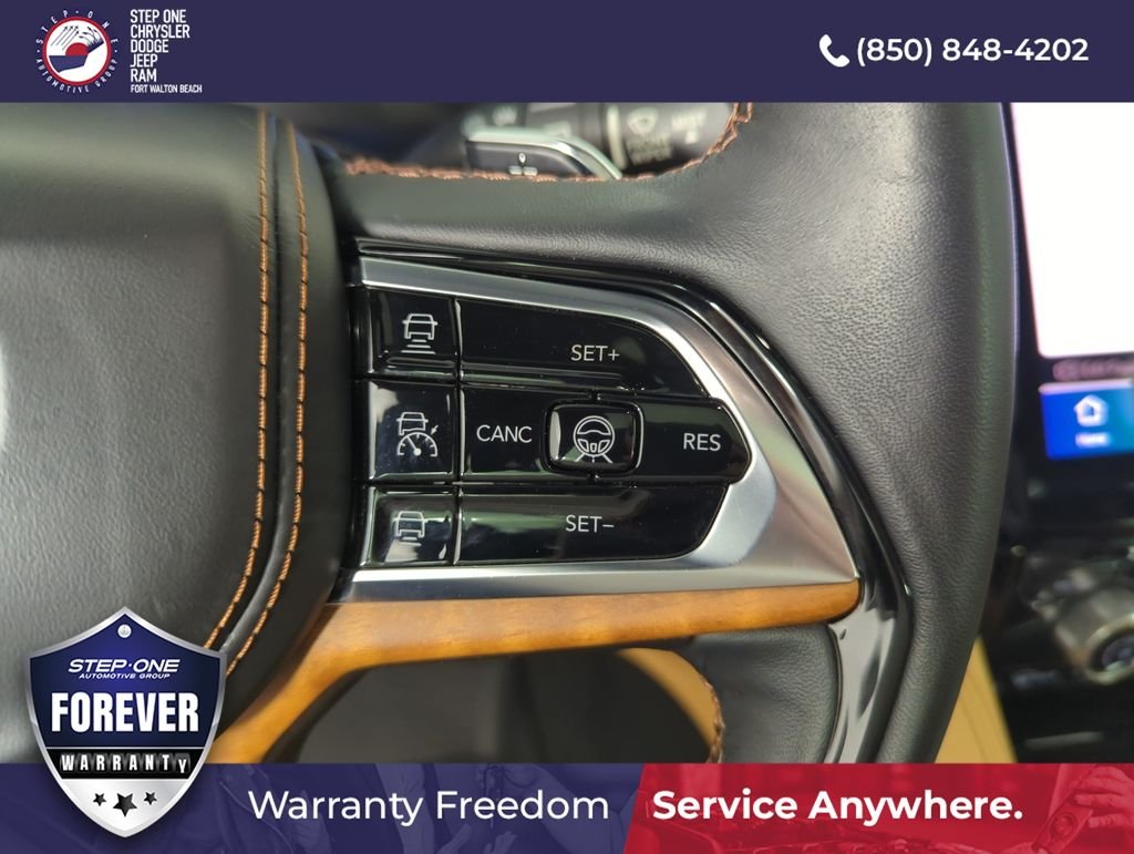 Used 2023 White Jeep Summit Reserve 4xe image 22