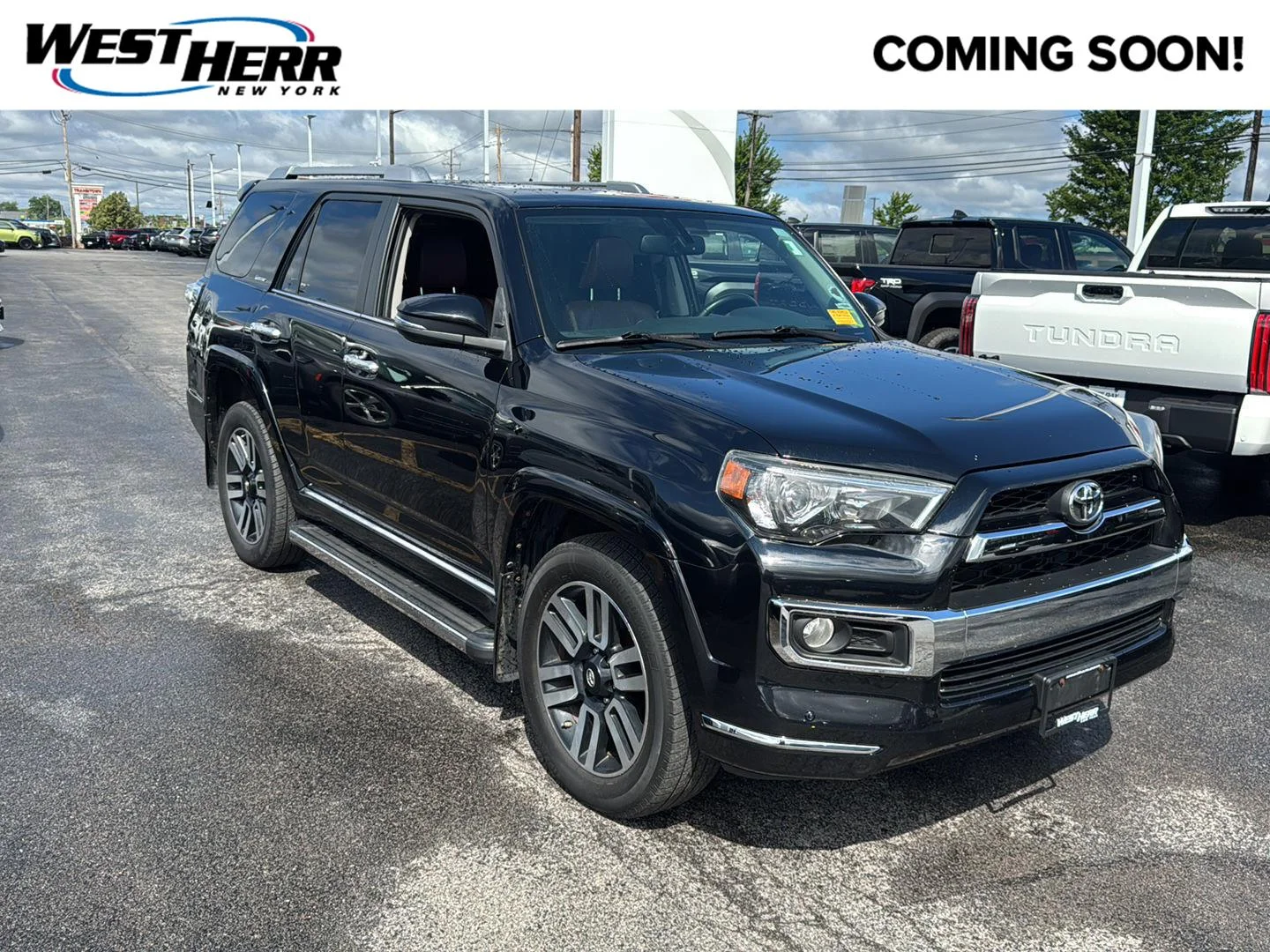 Used 2017 Midnight Black Metallic Toyota Limited image 1