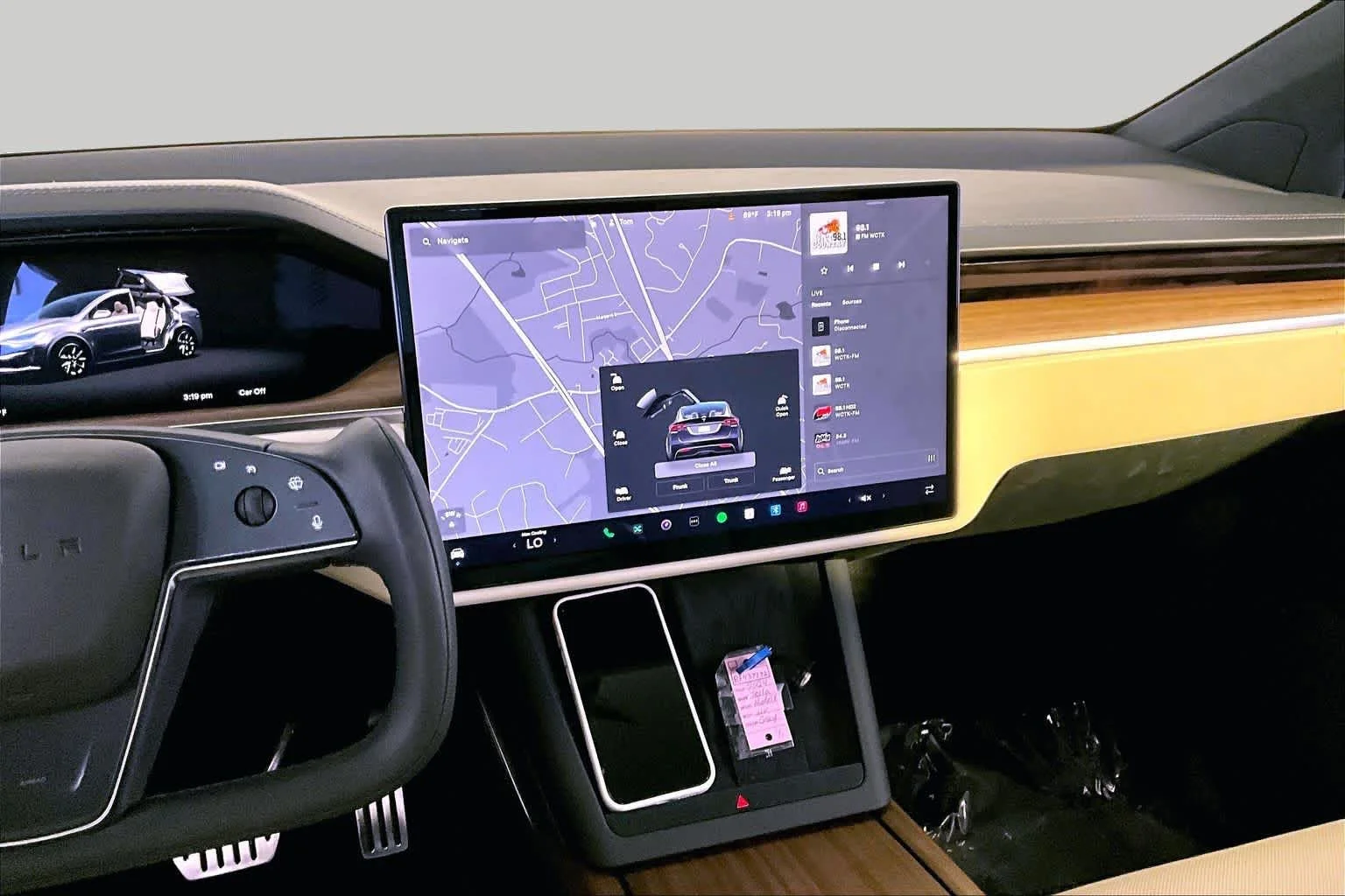 Used 2024 Pearl White Multi-Coat Tesla  image 6
