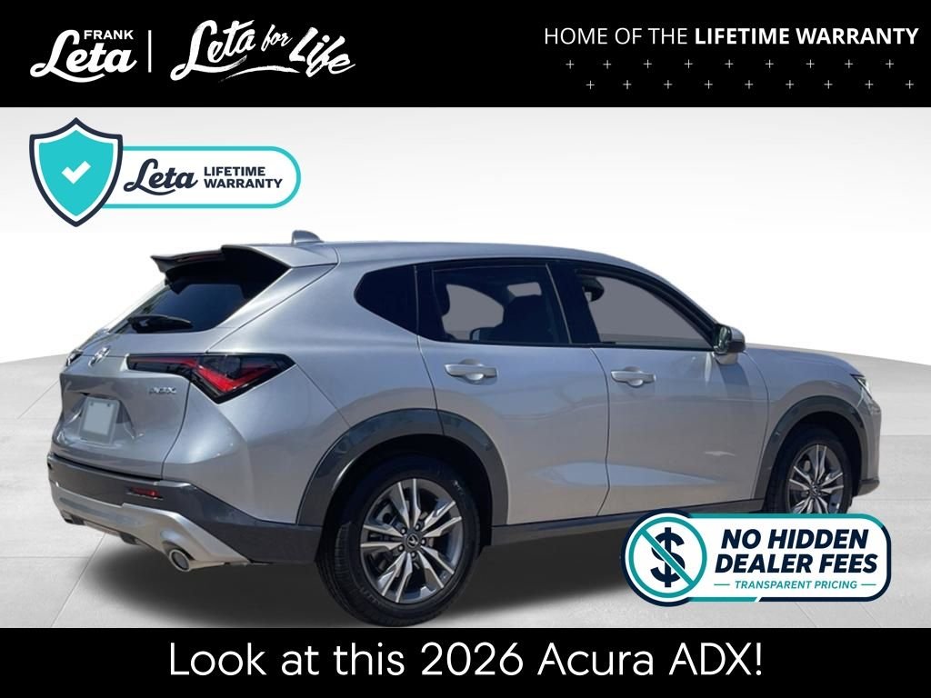 New 2026 Solar Silver Metallic Acura  image 6