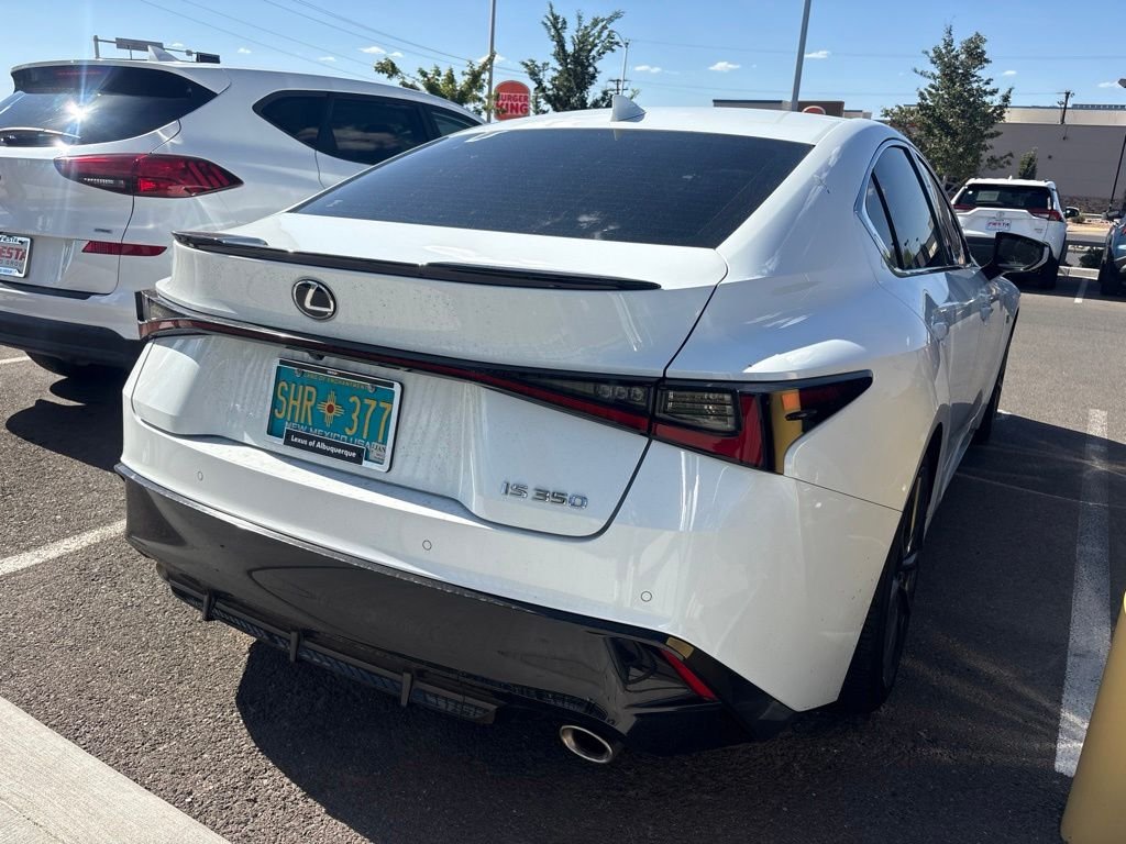 Used 2022 White Lexus 350 F SPORT image 4