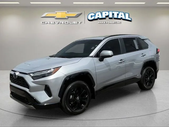 Used 2024 Silver Toyota SE image 1