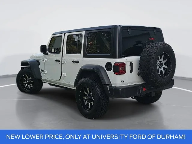 Used 2021 White Jeep Unlimited Sport Altitude image 5