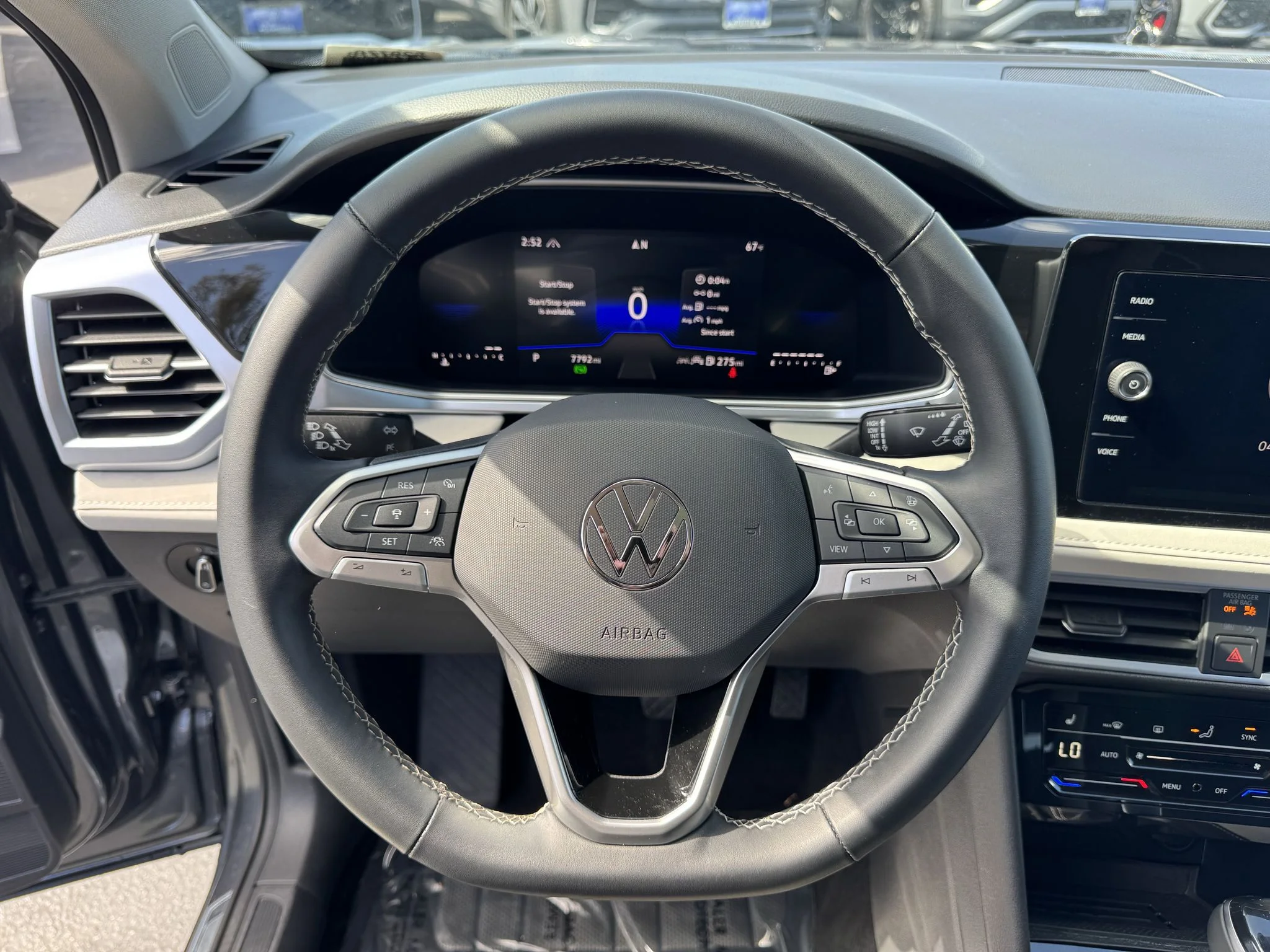 Used 2025 Platinum Gray Metallic Volkswagen SE image 16