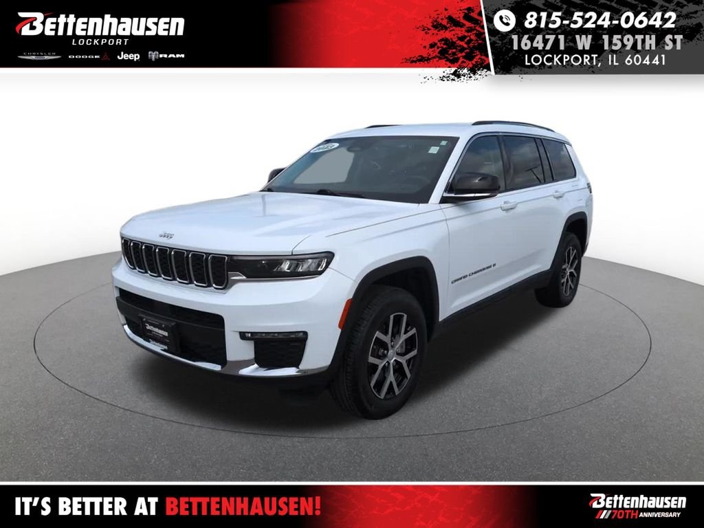 Used 2023 White Jeep Limited image 1