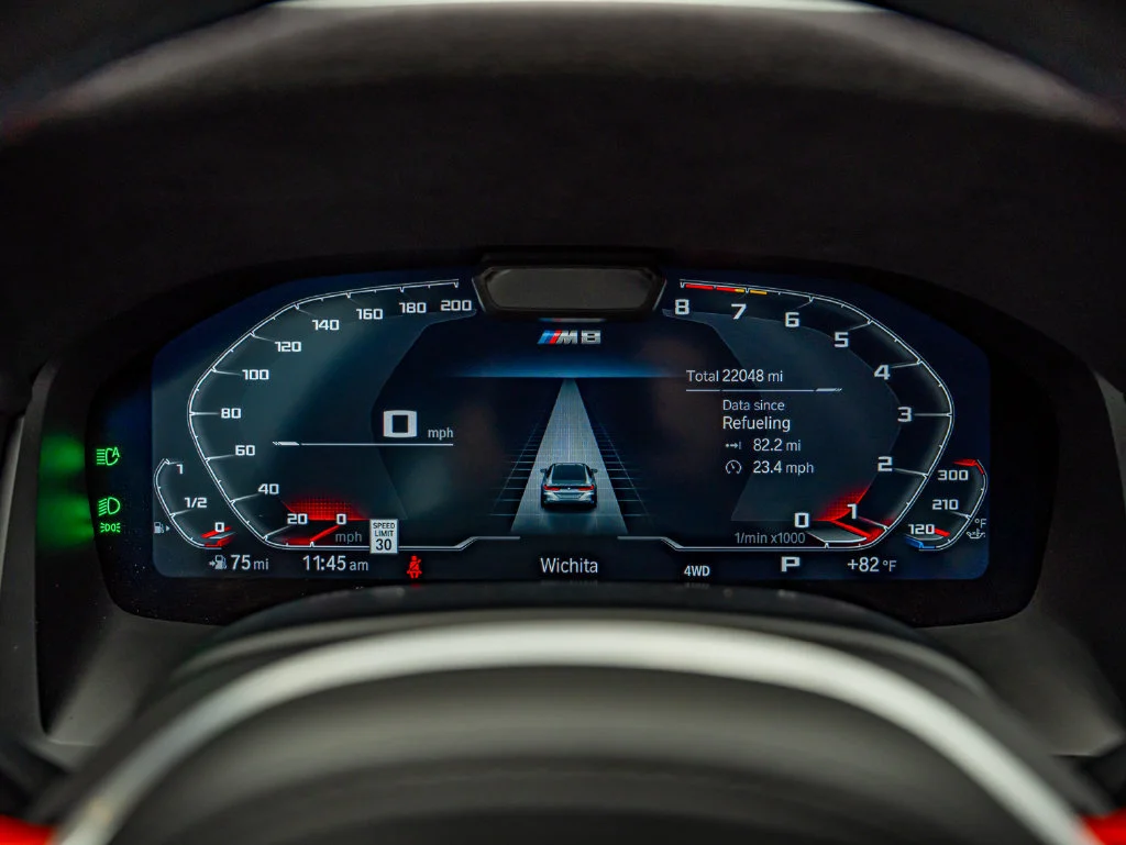 Used 2024 Marina Bay Blue Metallic BMW Competition image 27