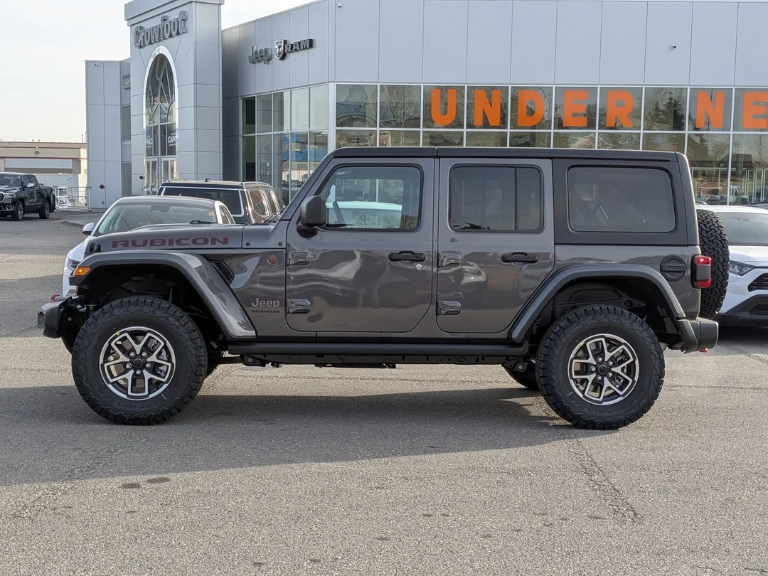 New 2026 Grey Jeep Rubicon - - 4x4 - Nappa Lthr - 3-Pc Hardtop - Safety Grp - 8- Spd Auto - Remote Start & More! image 5