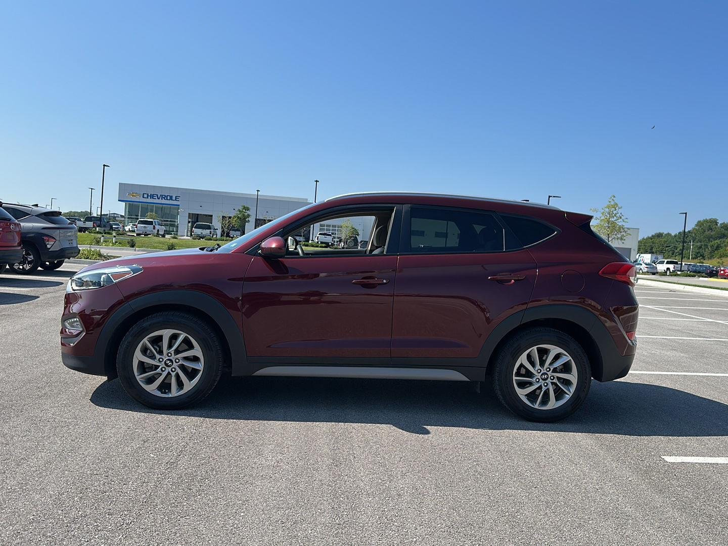 Used 2018 Gemstone Red Hyundai SEL image 2