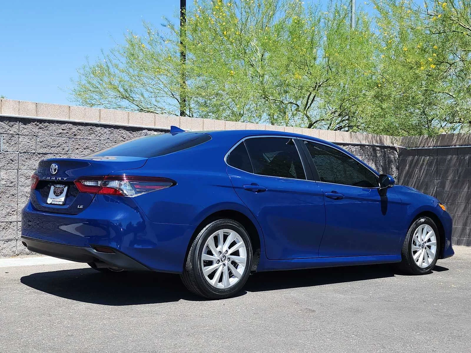 Used 2023 Reservoir Blue Toyota LE image 8