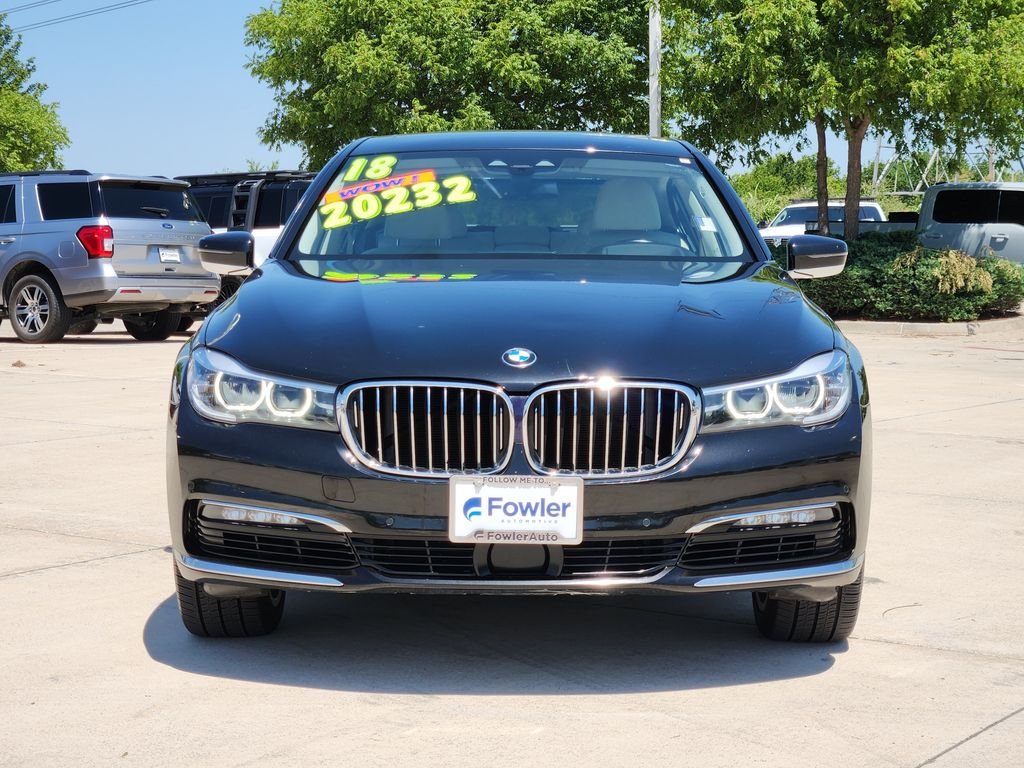 Used 2018 Black BMW 740i xDrive image 2