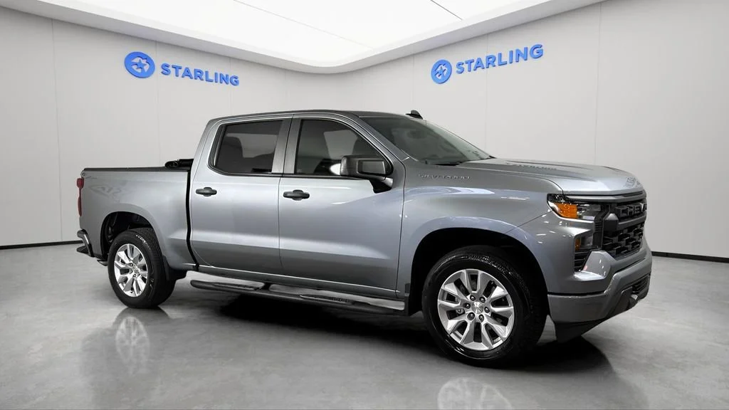 Used 2024 Sterling Gray Metallic Chevrolet Custom image 12