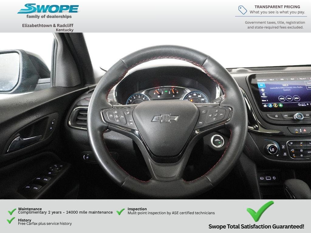 Used 2023 Mosaic Black Metallic Chevrolet RS image 21