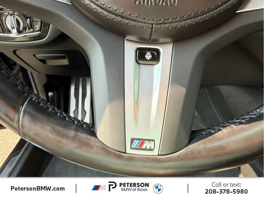 Used 2023 Black BMW M550i xDrive image 30
