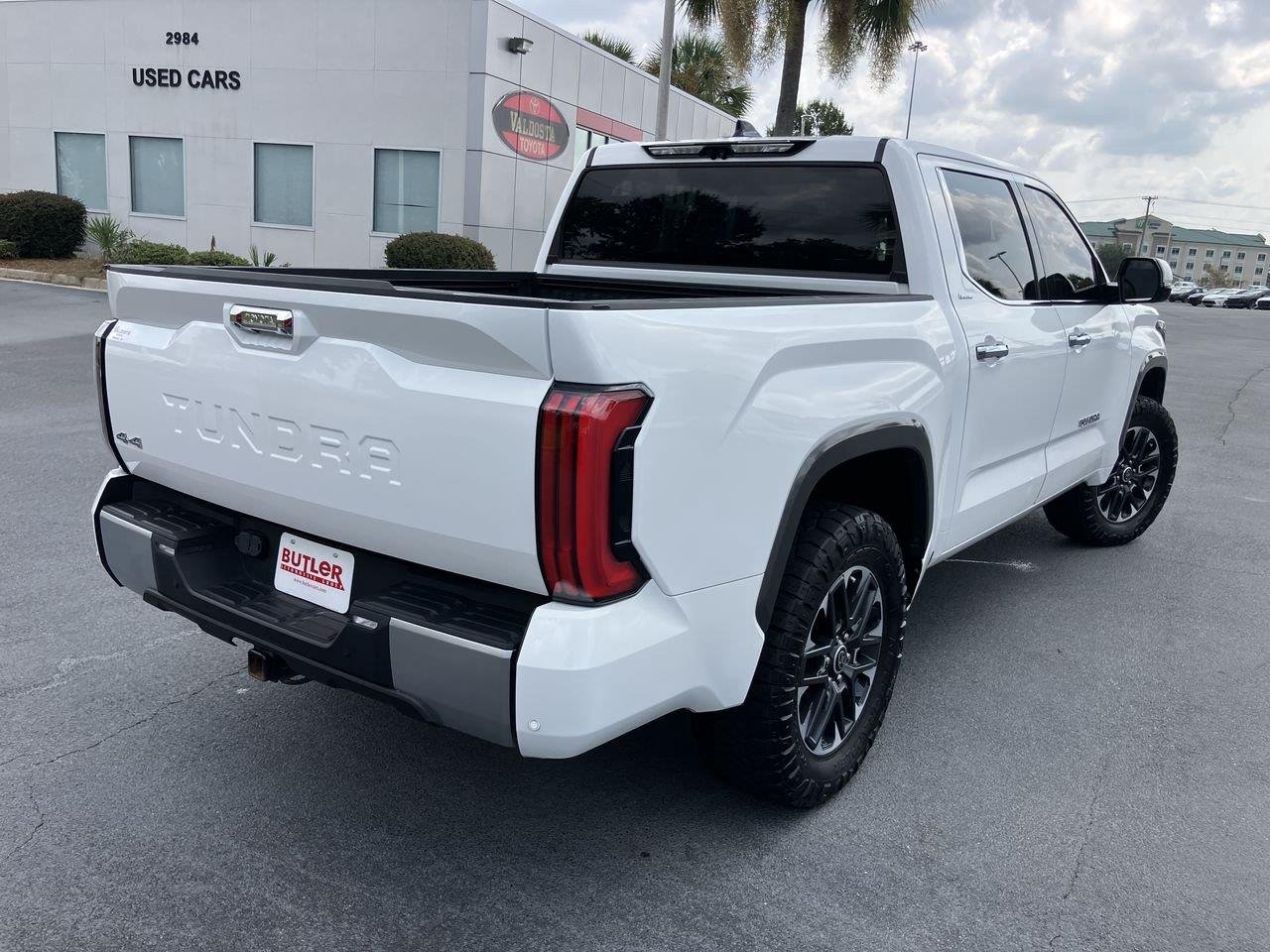 Used 2023 White (Ice Cap) Toyota Limited CrewMax image 5
