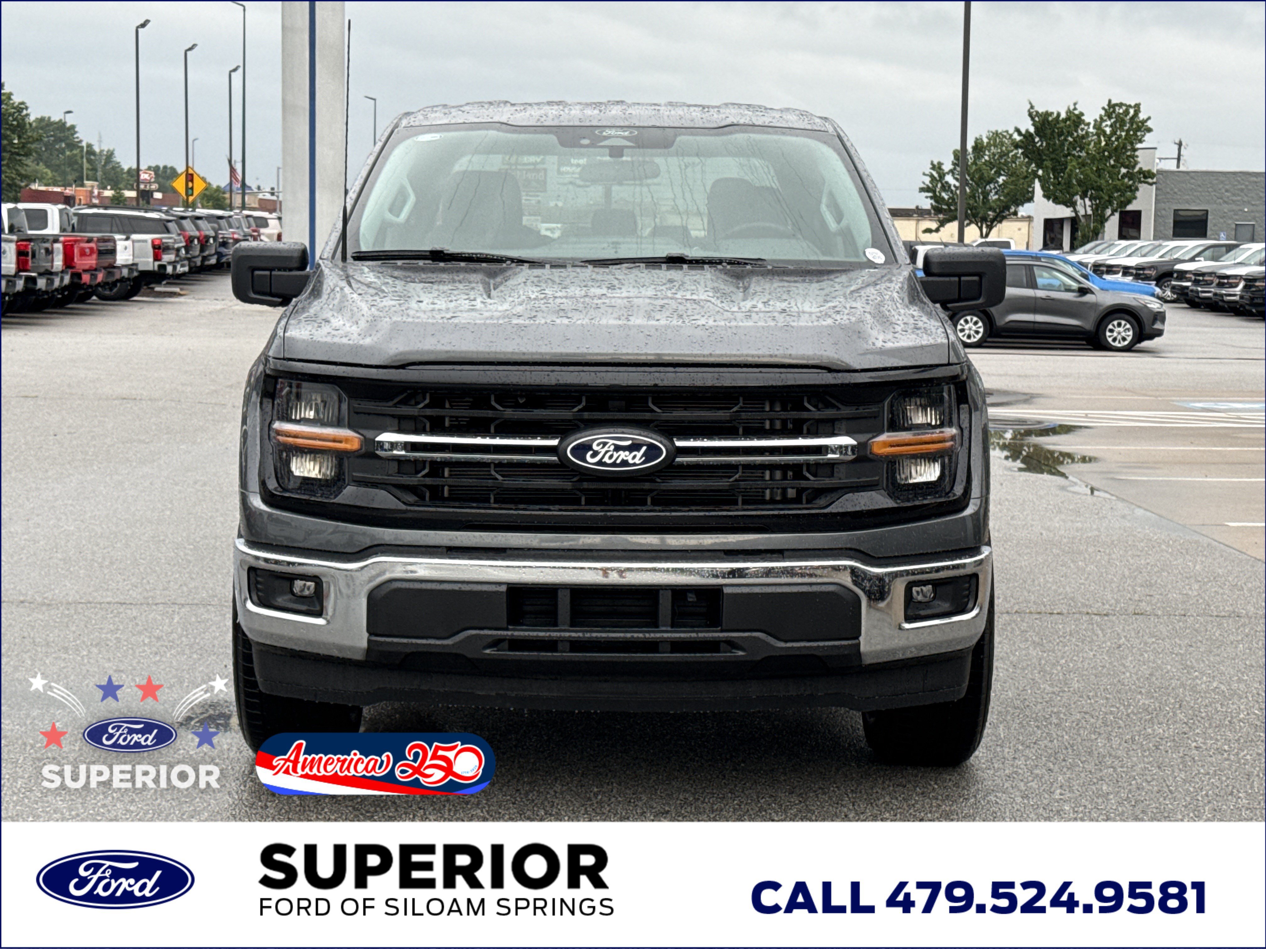 New 2026 Carbonized Gray Metallic Ford XLT image 12