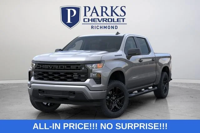 New 2026 Sterling Gray Metallic Chevrolet Custom image 3
