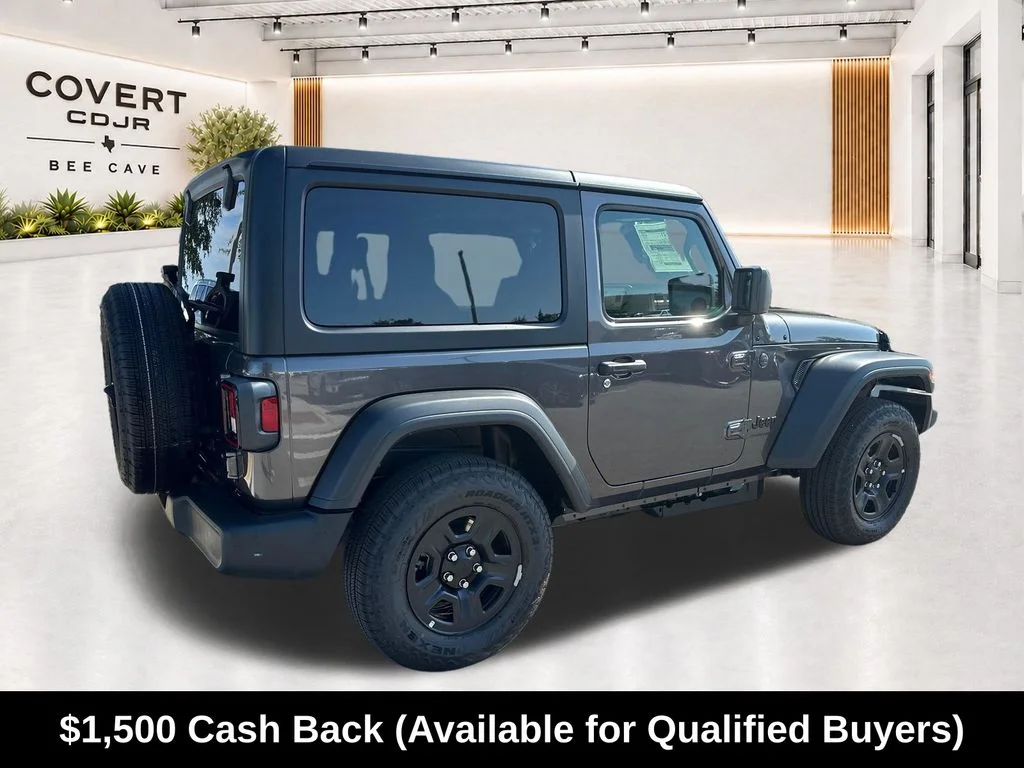 New 2026 Granite Crystal Metallic Clearcoat Jeep Sport image 10