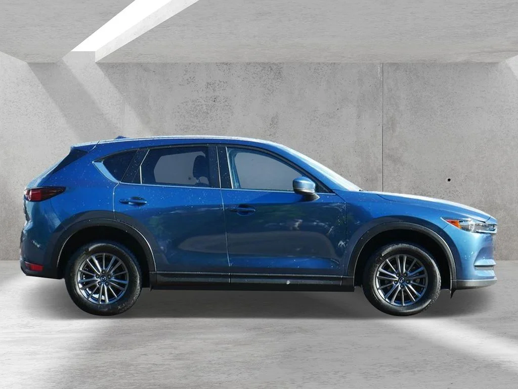 Used 2021 Blue Mazda Touring image 2