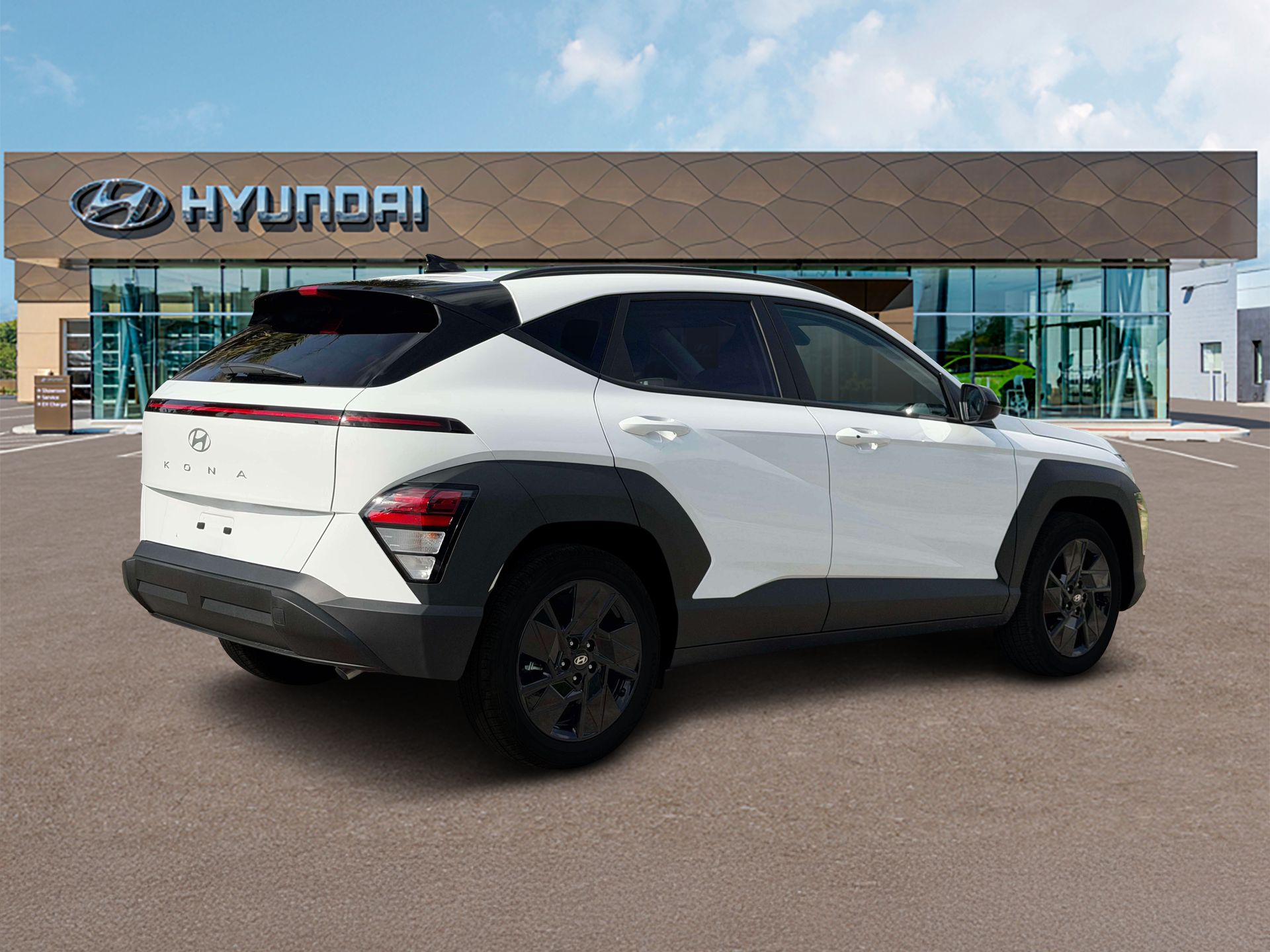 New 2027 White Hyundai SEL Sport image 8