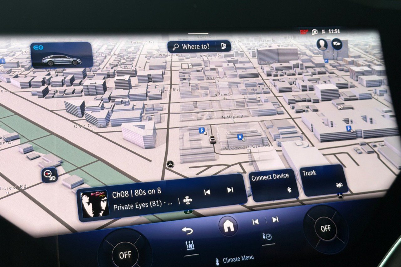 New 2026 Cirrus Silver Metallic Mercedes-Benz EQS 450 4MATIC® Sedan image 17