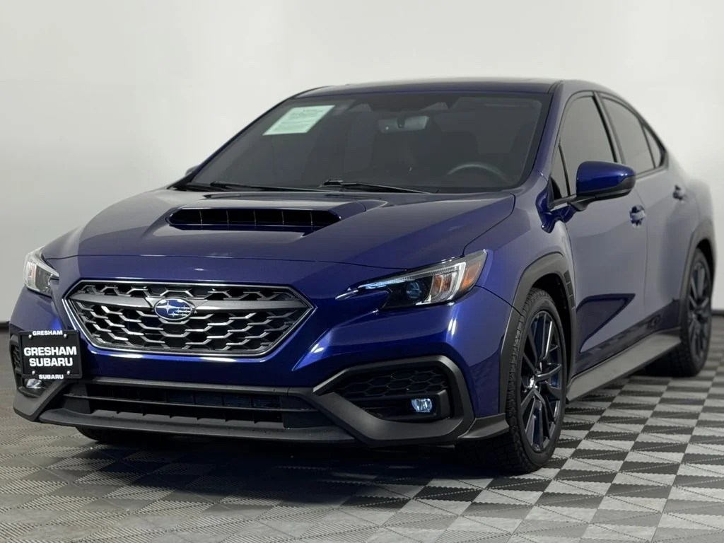 Certified Used 2024 Blue Subaru Premium image 3