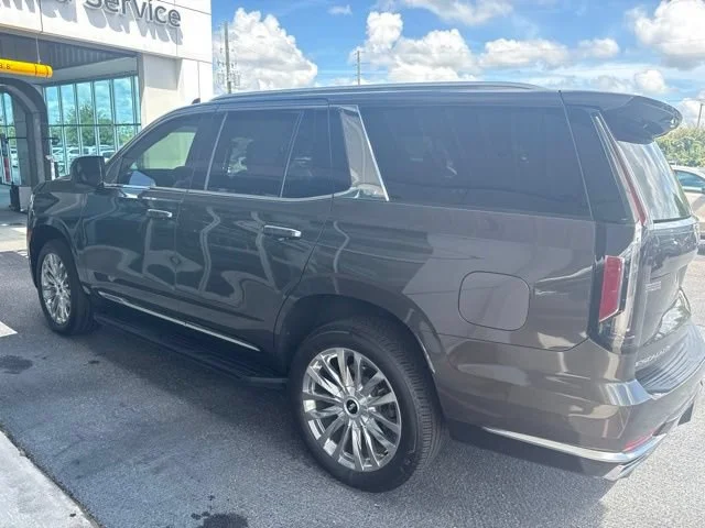 Used 2021 DARK MOCHA METALLIC Cadillac Premium Luxury image 9
