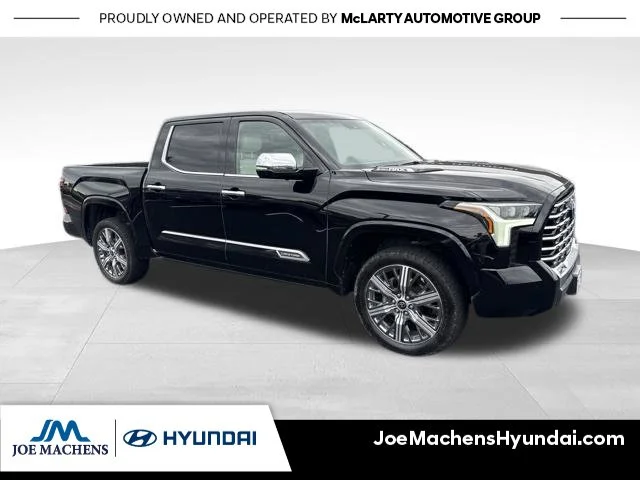 Used 2023 Black Toyota Capstone image 4