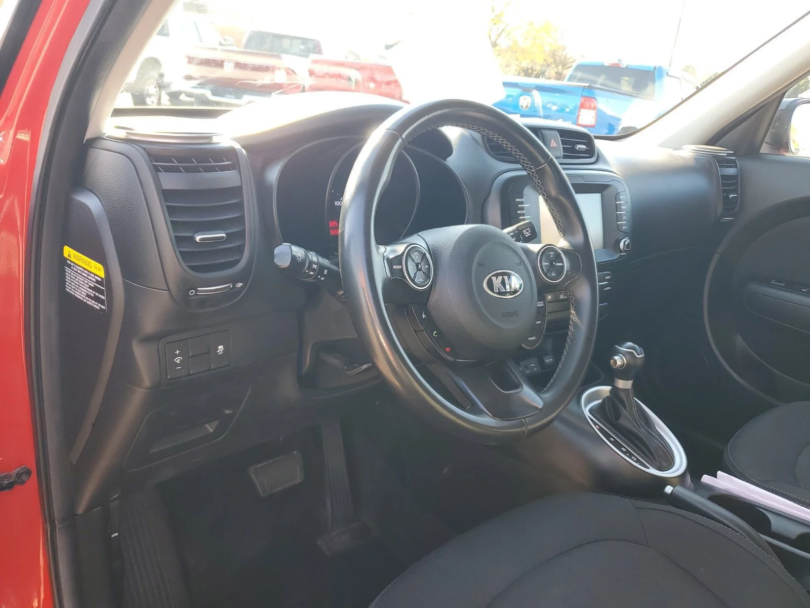 Used 2018 Red Kia Plus image 13