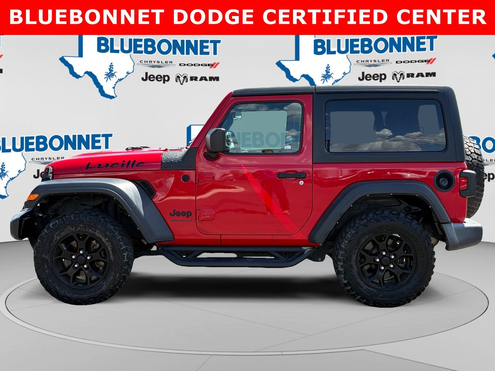 Used 2021 Firecracker Red Clearcoat Jeep Willys Sport image 8