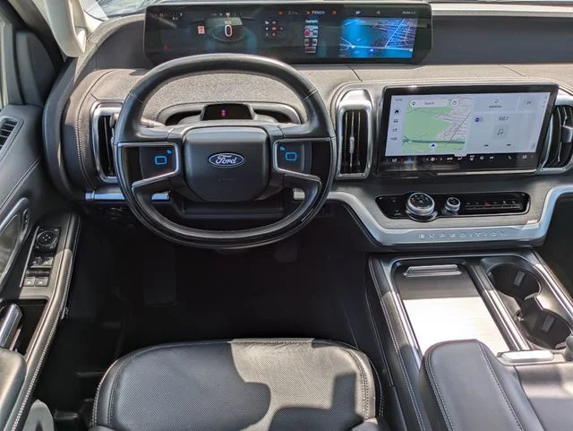 Certified Used 2025 Stone Blue Metallic Ford Platinum image 16