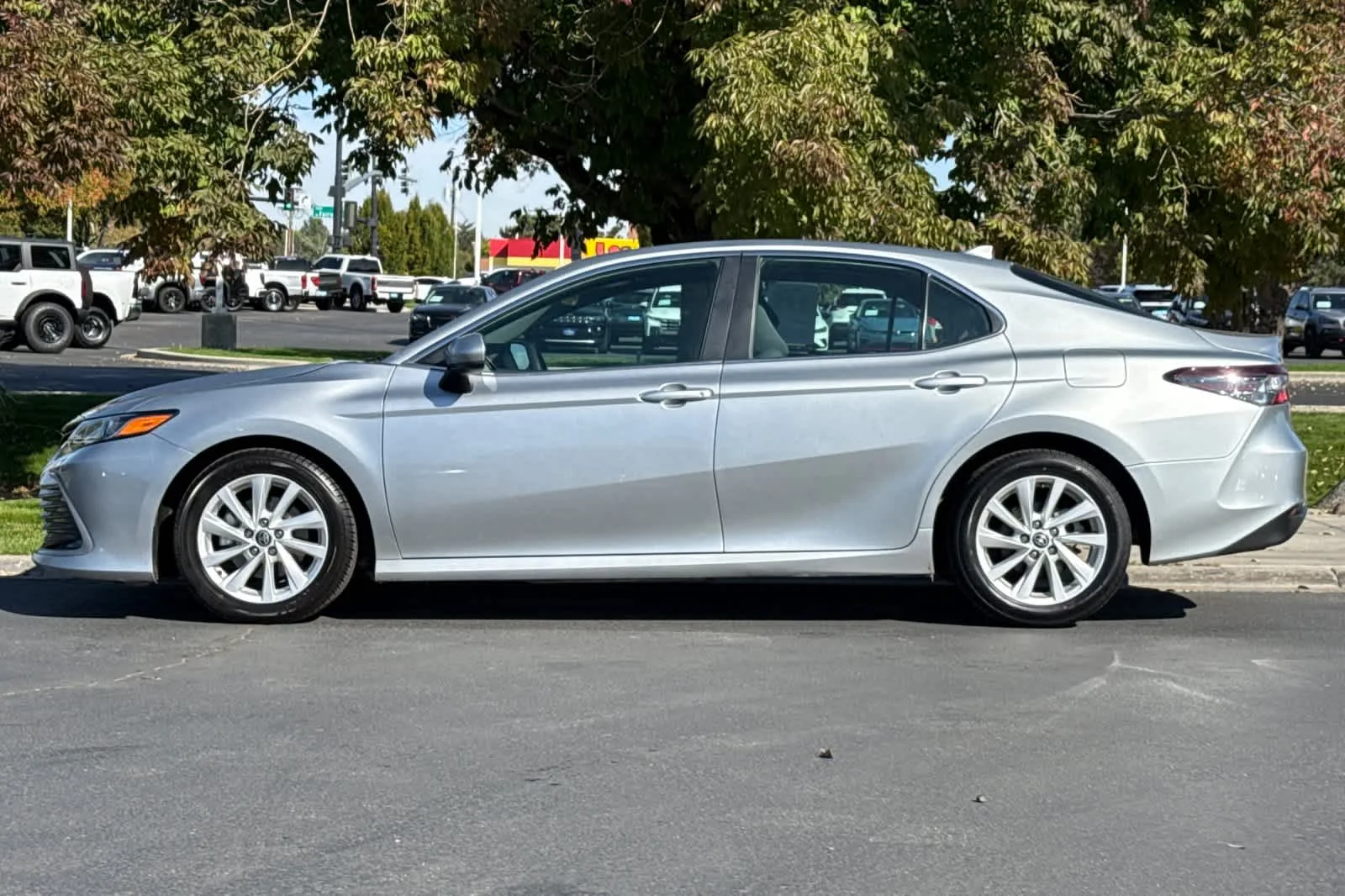 Certified Used 2023 Celestial Silver Metallic Toyota LE image 5
