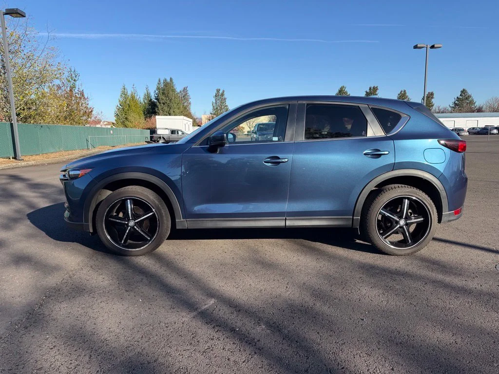 Used 2021 Eternal Blue Mica Mazda Touring Preferred SV Package image 4