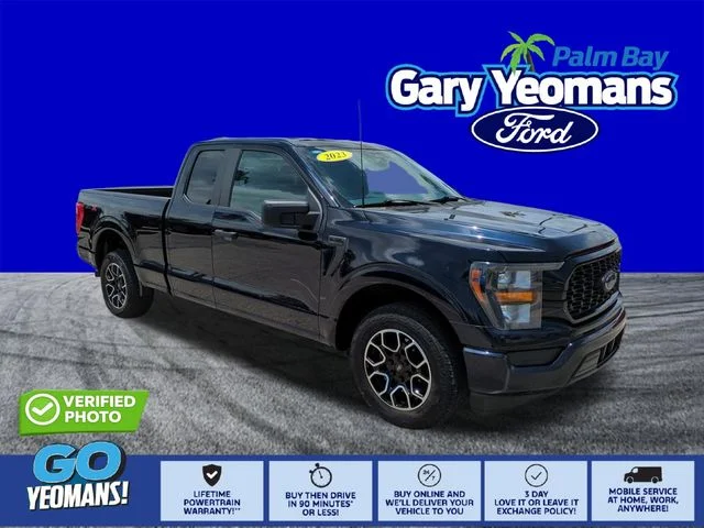 Certified Used 2023 Antimatter Blue Metallic Ford XL image 1