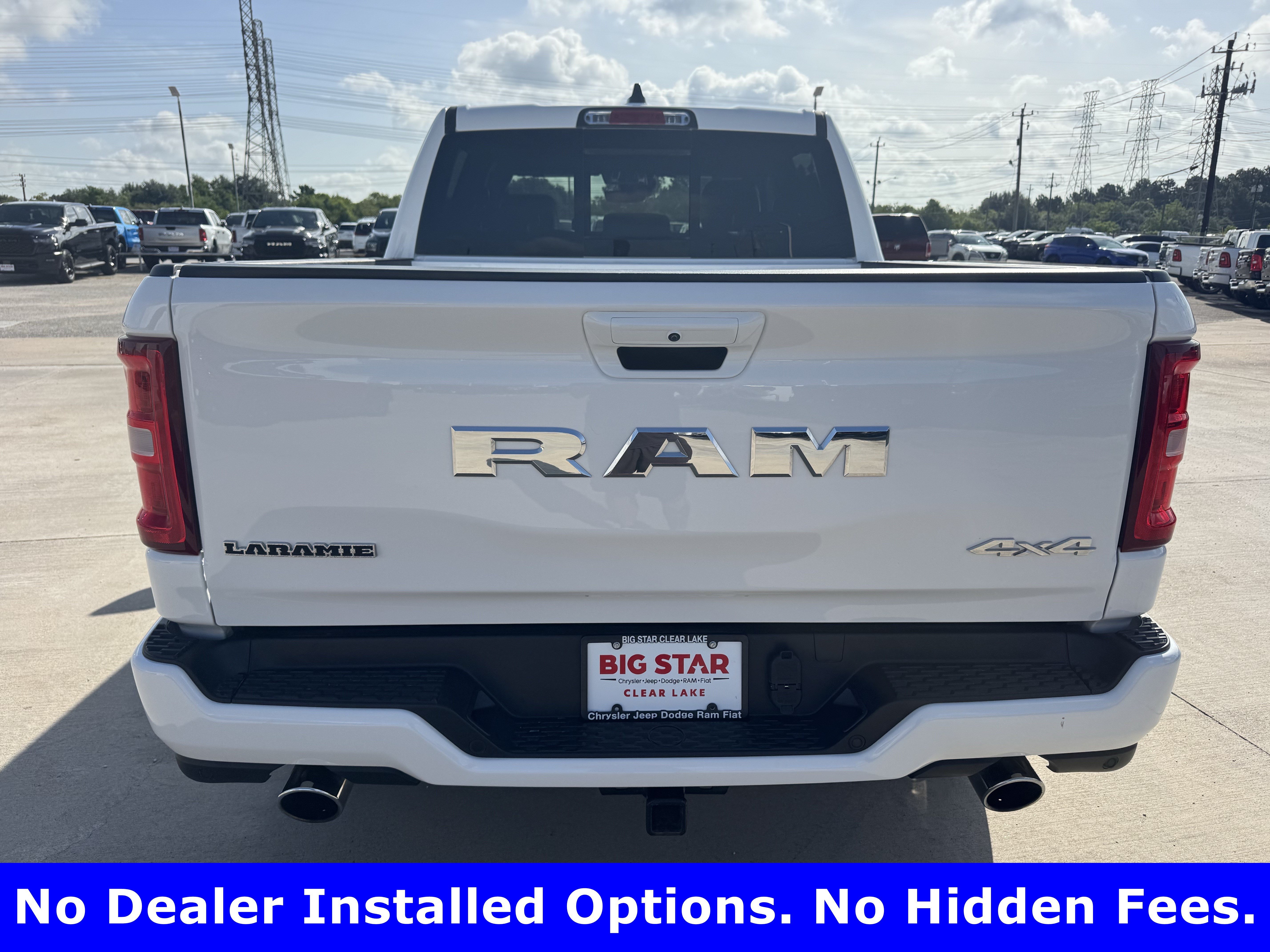 Used 2025 Bright White Clearcoat Ram Laramie image 6