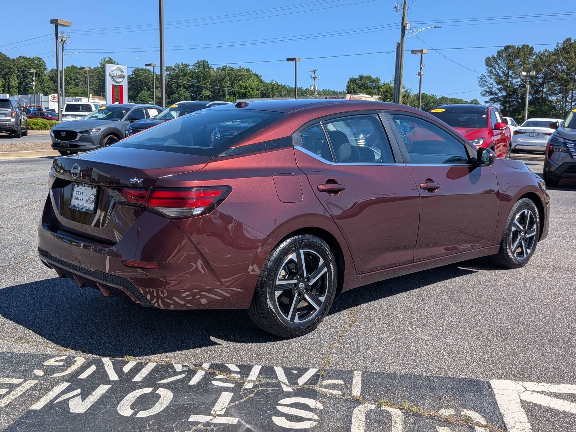 Used 2024 Red Nissan SV image 3