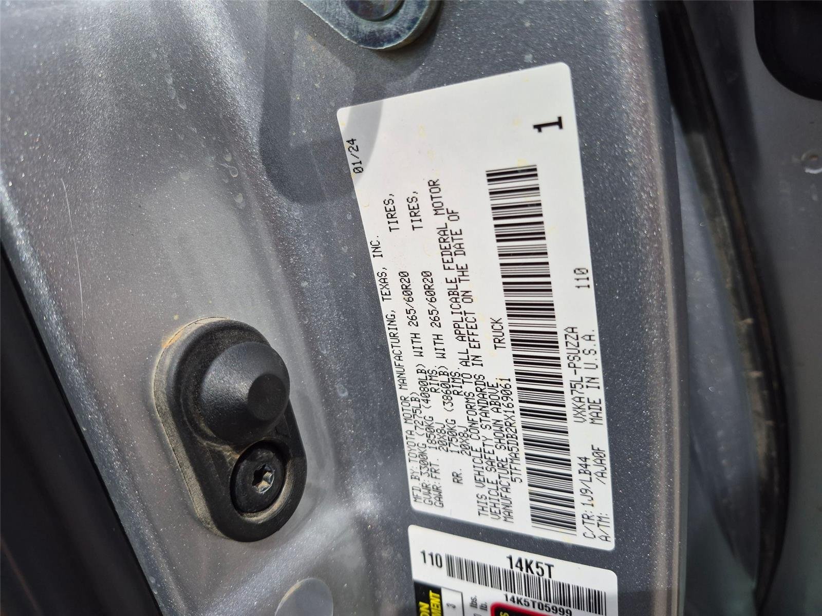 Used 2024 Celestial Silver Metallic Toyota 1794 Edition image 36