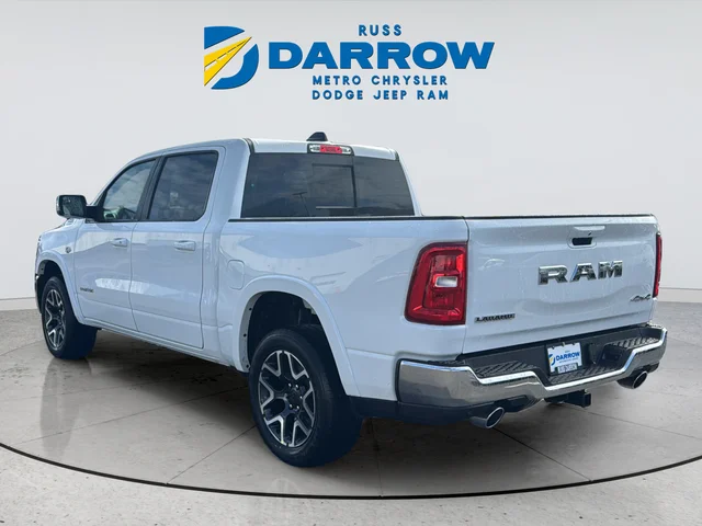 New 2026 Bright White Clear-Coat Exterior Paint RAM Laramie image 3