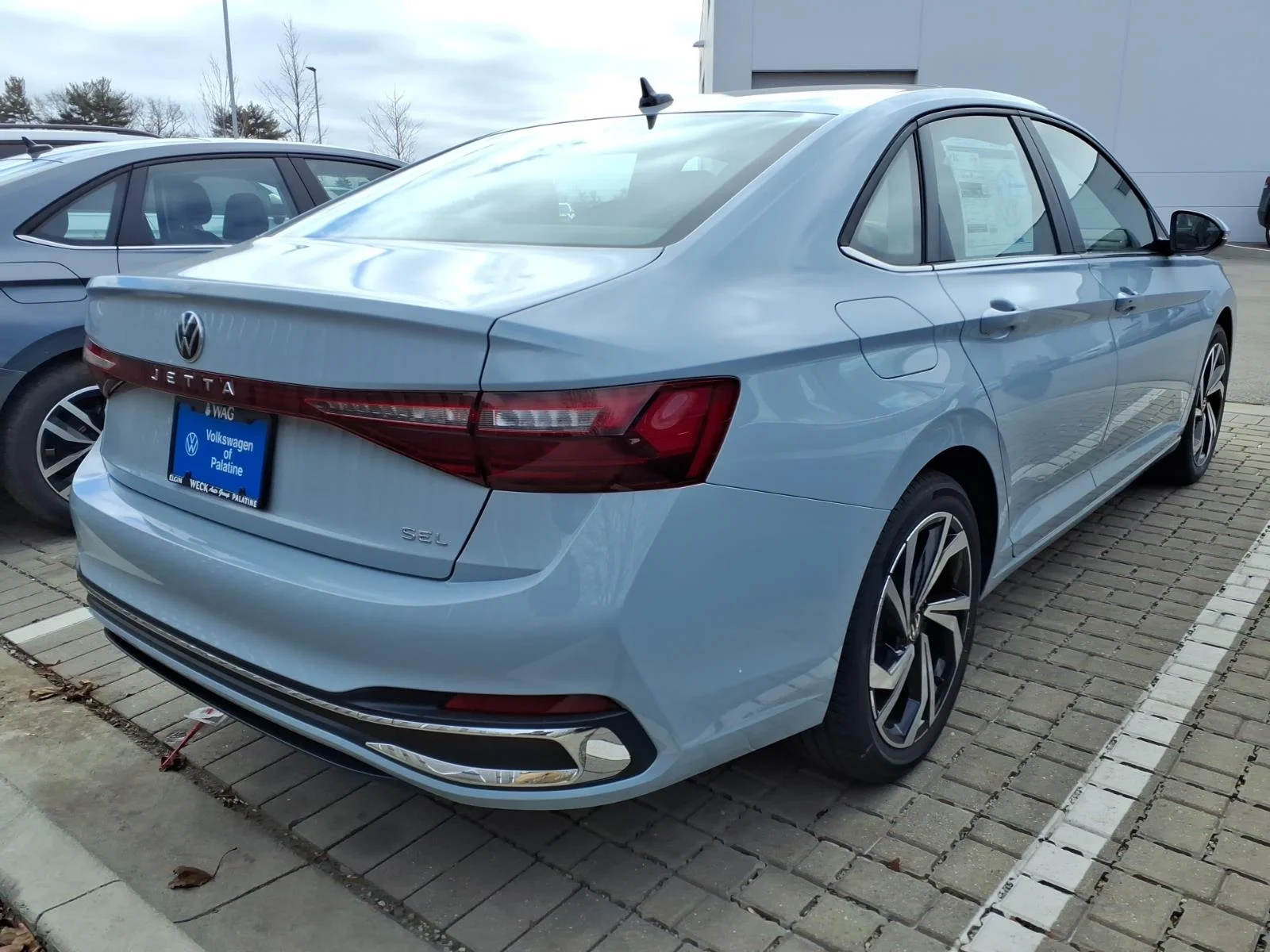 New 2026 Monument Gray Volkswagen SEL AUTO image 4