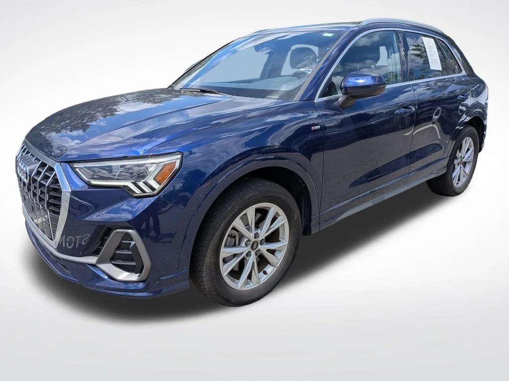 Used 2023 Blue Audi Premium Plus image 8