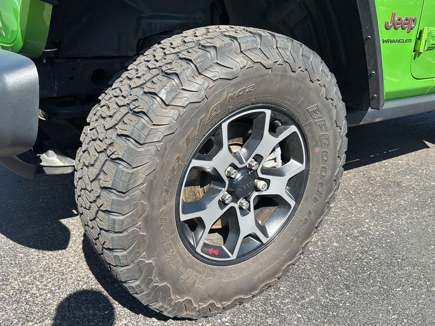 Used 2018 Mojito! Clearcoat Jeep Rubicon image 10