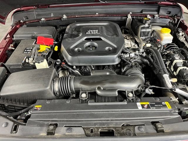 Used 2022 Red Jeep Unlimited Sport image 45