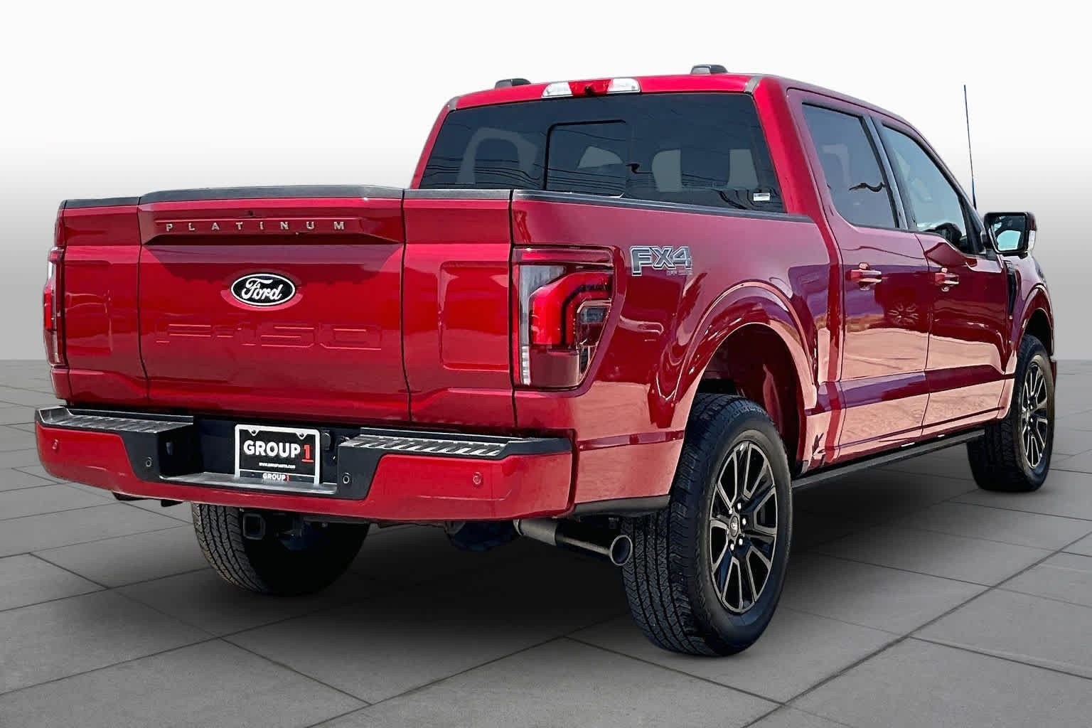 Used 2025 Rapid Red Metallic Tinted Clearcoat Ford Platinum image 13