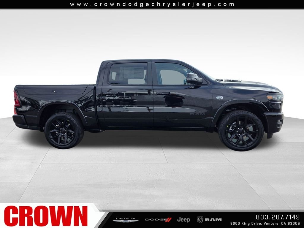 New 2026 Diamond Black Crystal Pearl-Coat Exterior Paint RAM Laramie image 4