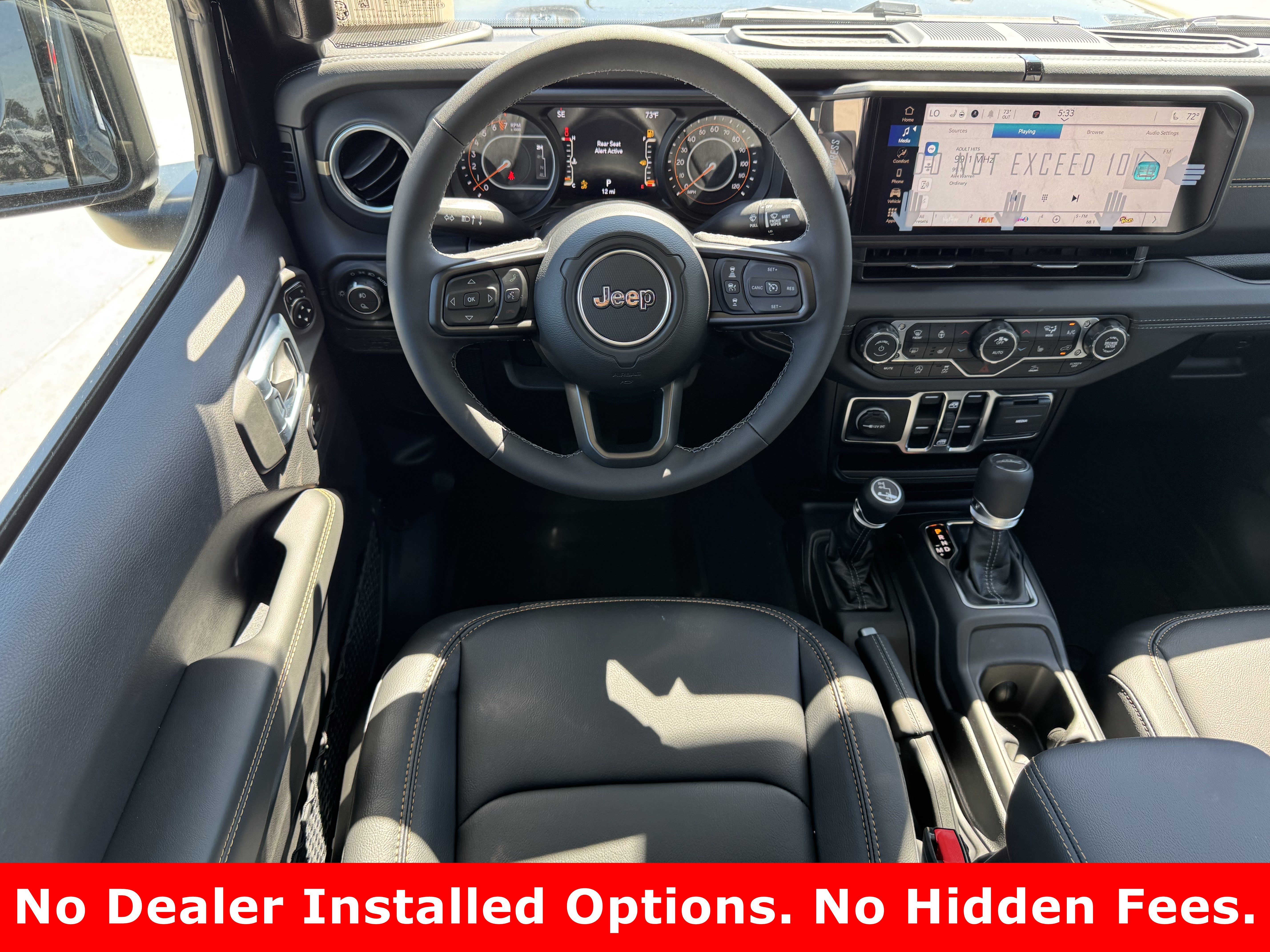 New 2026 Black Clear-Coat Exterior Paint Jeep Texas Trail image 13