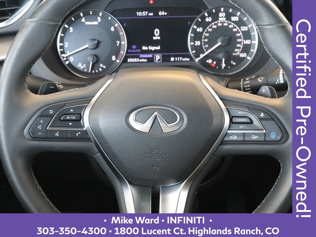 Certified Used 2023 Gray INFINITI LUXE image 10