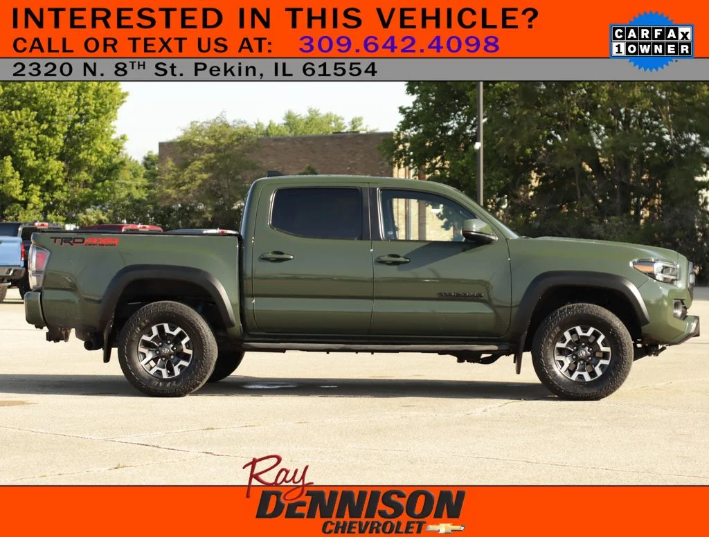 Used 2022 Green Toyota TRD Off-Road image 8