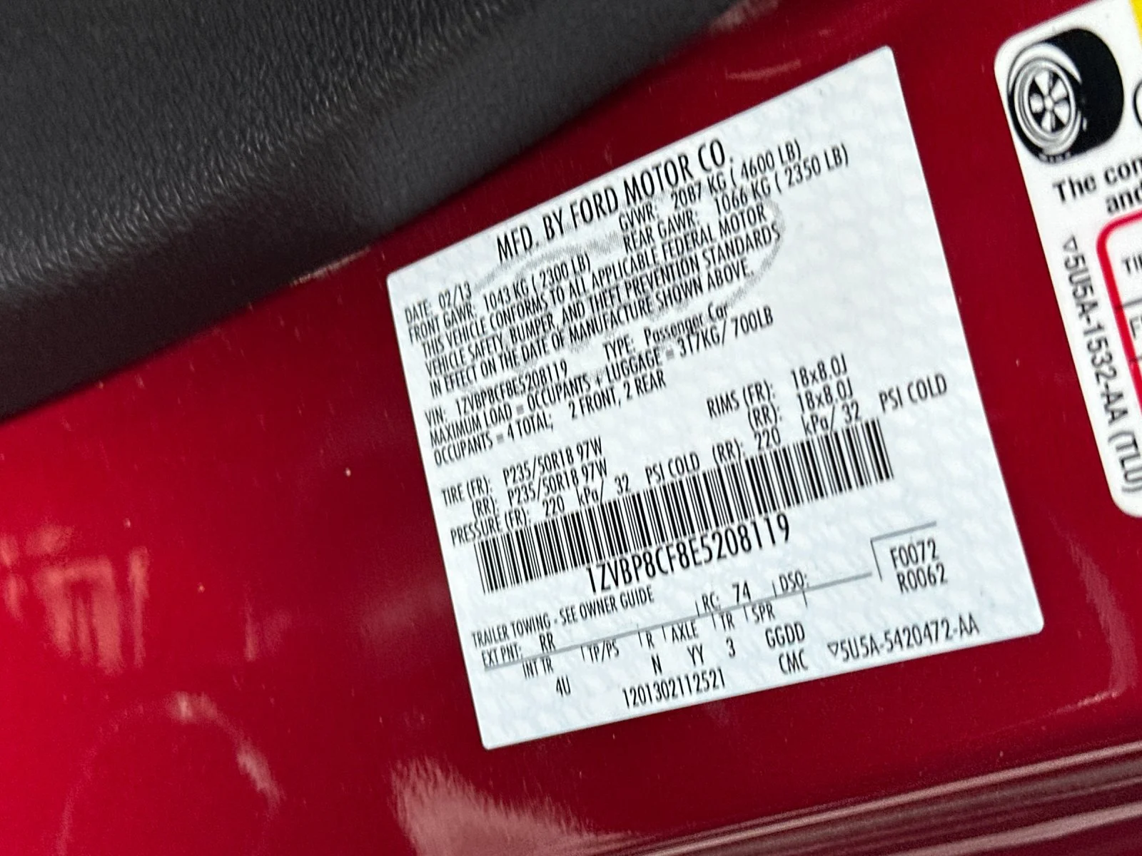 Used 2014 Ruby Red Metallic Ford GT Premium image 27