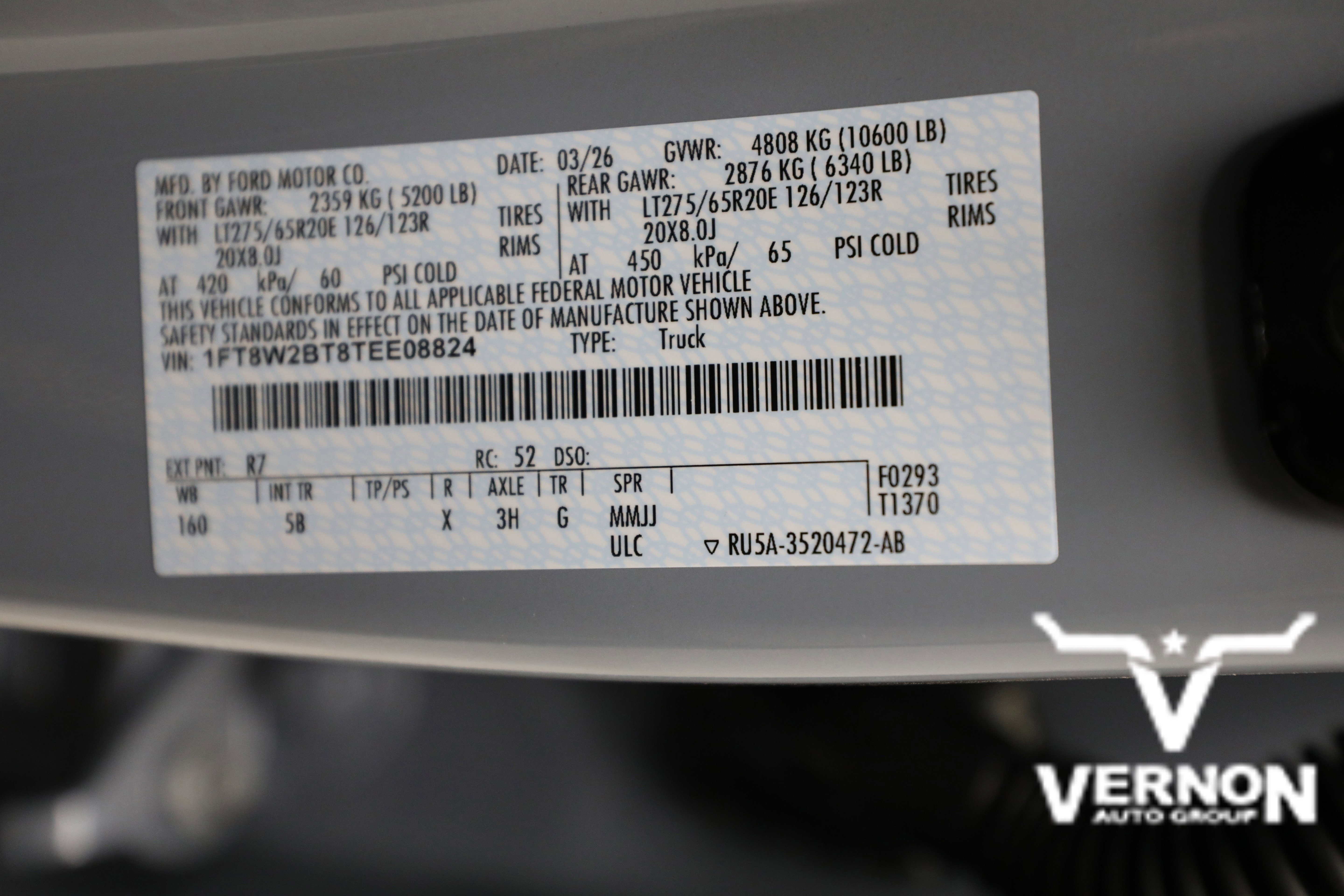 New 2026 Glacier Gray Metallic Tri-Coat Ford  image 38